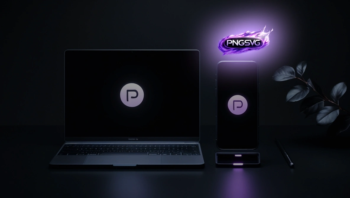 Navigateur sombre avec favicons élégants 2026